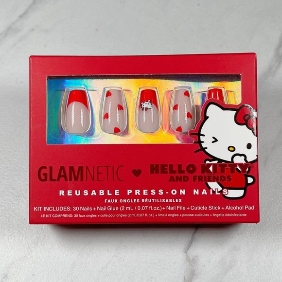 Makeup Hello Kitty White Nails Bnib Poshmark